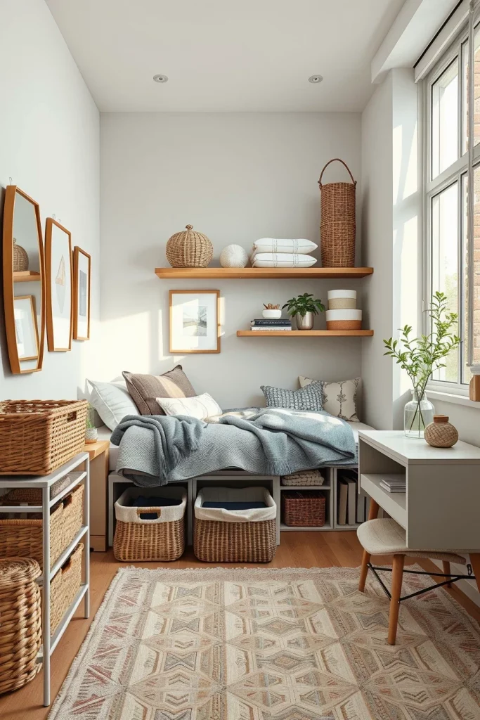 54 Small Bedroom Organization Hacks Today To Maximize Space And Style