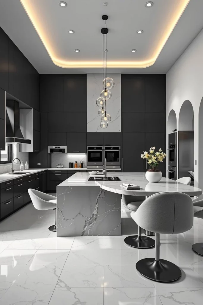 56 Monochrome Kitchen Ideas For A Modern And Timeless Home