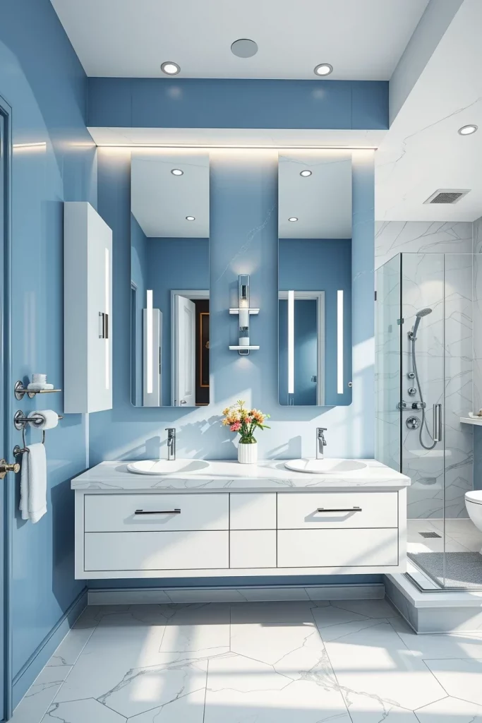 59 Blue And White Bathroom Decor Ideas For A Stylish And Timeless Space