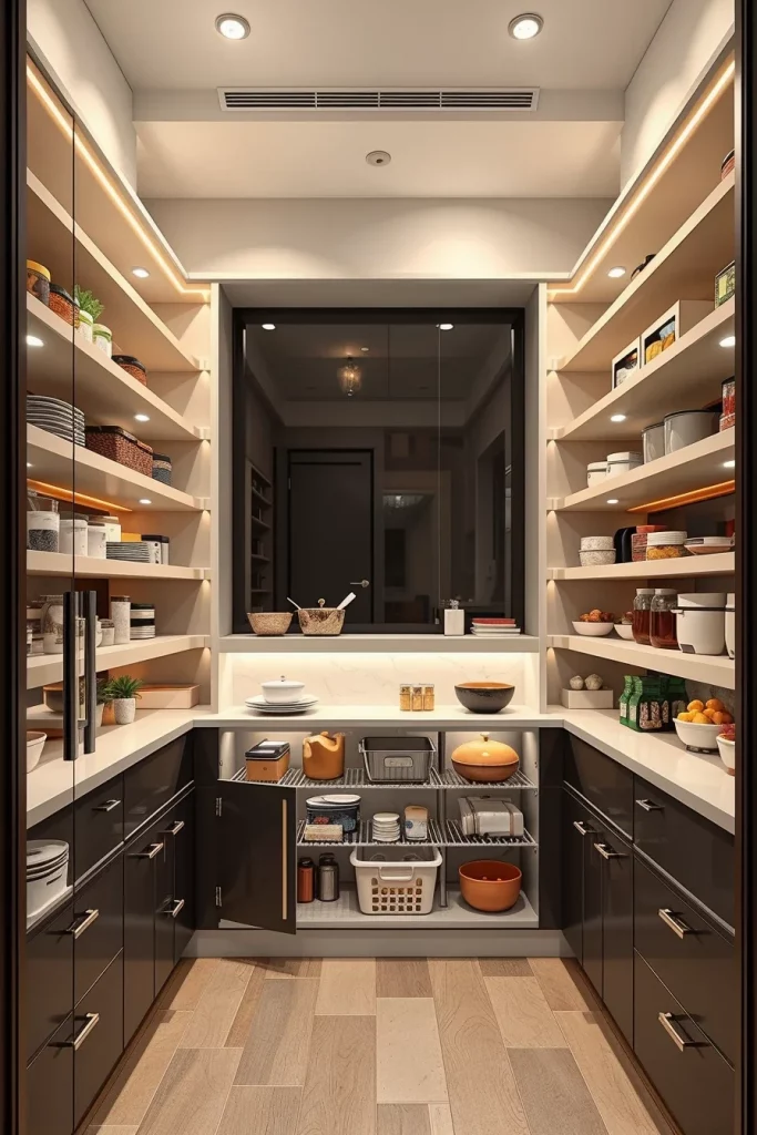 55 Modern Pantry Shelving Ideas For A Stylish And Organized Kitchen