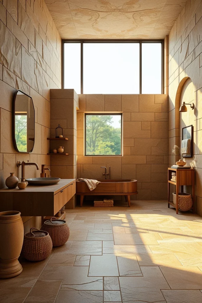 55 Natural Stone Bathrooms That Redefine Luxury And Style