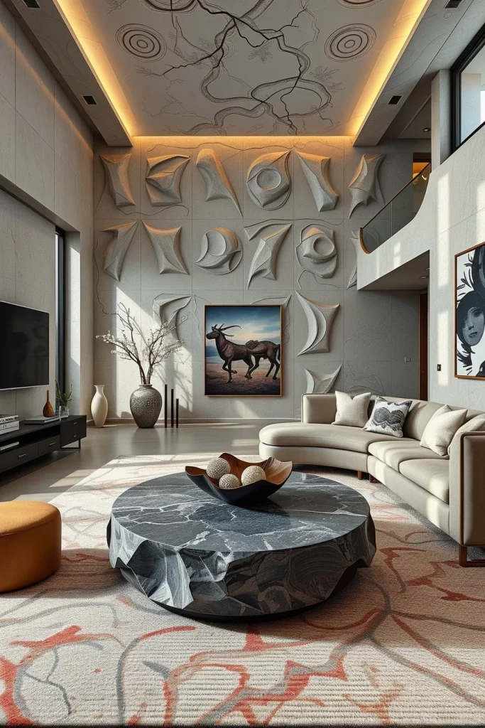 59 Textured Modern Living Room Ideas For A Stylish And Cozy Home