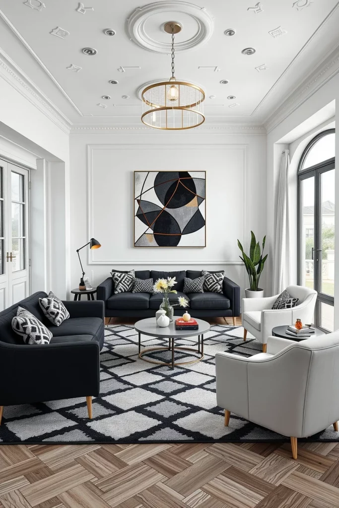 58 Black And White Living Room Ideas To Create A Timeless And Stylish Space