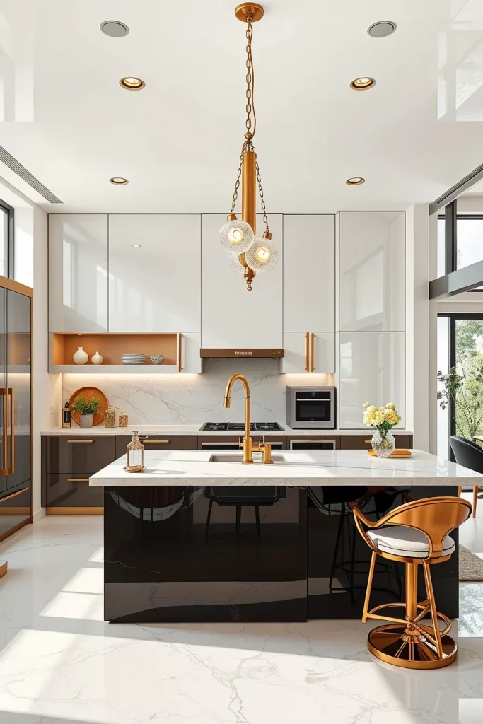 58 High Gloss Kitchen Ideas For A Sleek And Modern Home