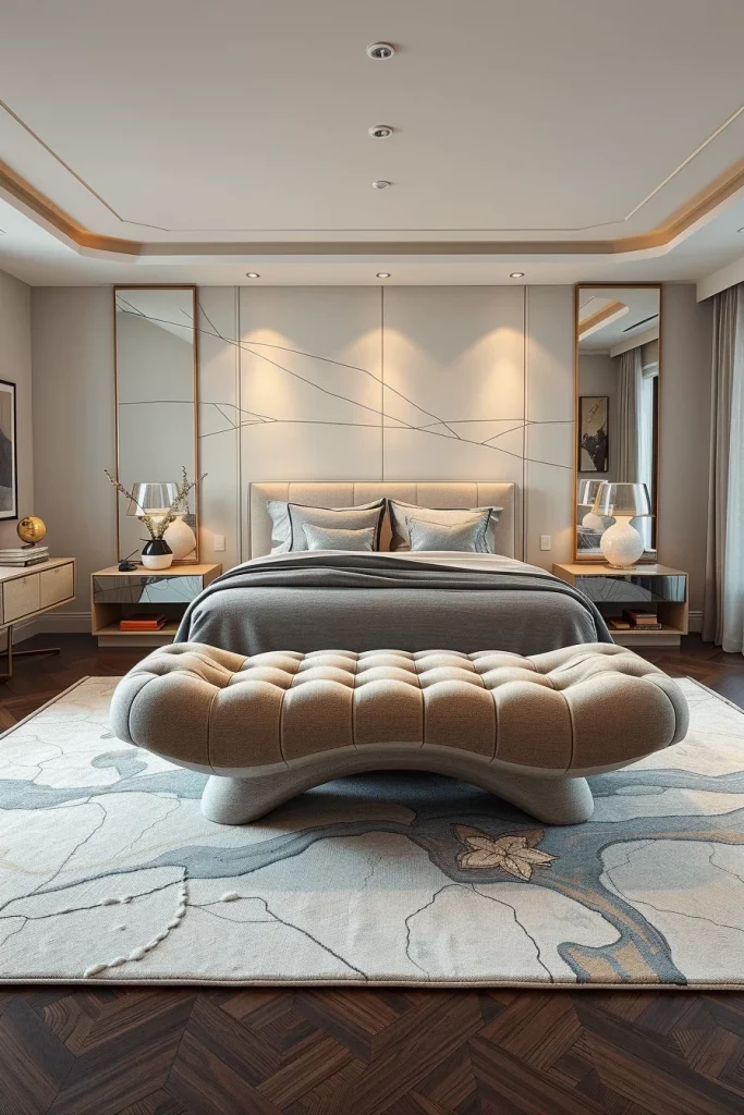 58 Sculptural And Artistic Modern Bedroom Ideas For A Creative Luxury Retreat