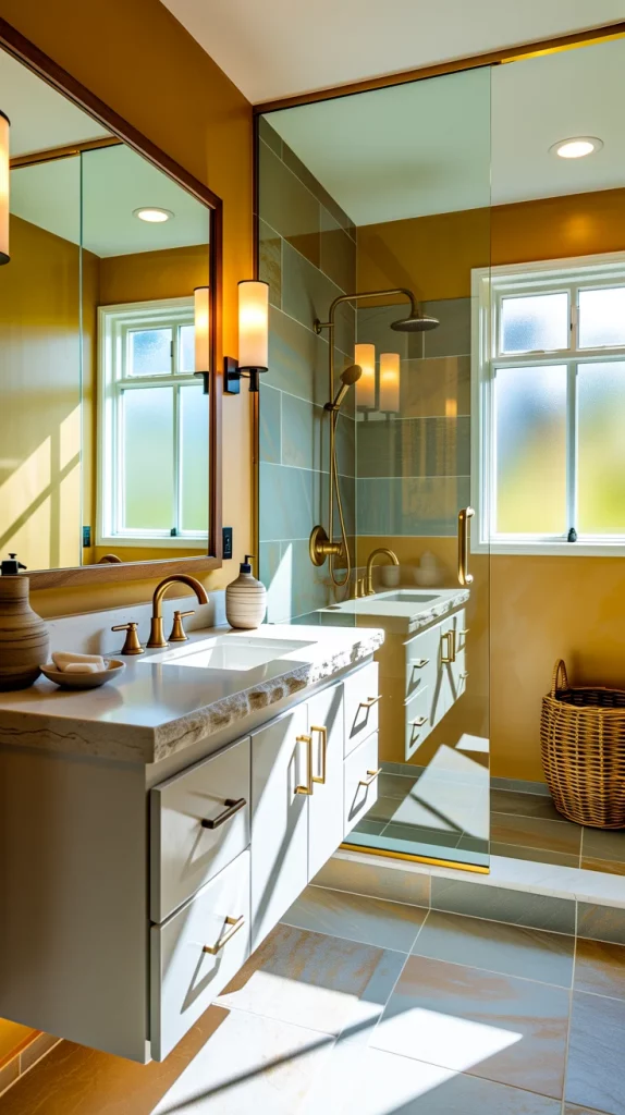 60 Yellow Bathroom Decor Styling Ideas To Brighten Your Bathroom With Style