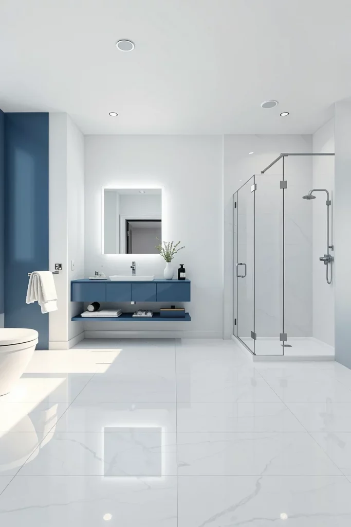 59 Blue And White Bathroom Decor Ideas For A Stylish And Timeless Space
