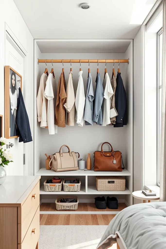 57 Small Bedroom Closet Organization Solutions To Maximize Every Inch Of Space