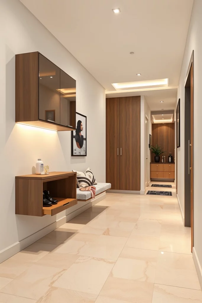 54 Minimalist Hallway Interior Design Ideas For A Stylish And Sculptural Entryway