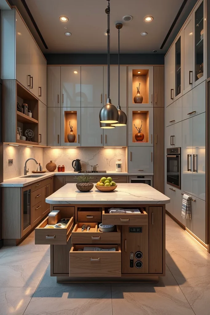 48 Space-Saving Kitchen Ideas To Maximize Style And Storage
