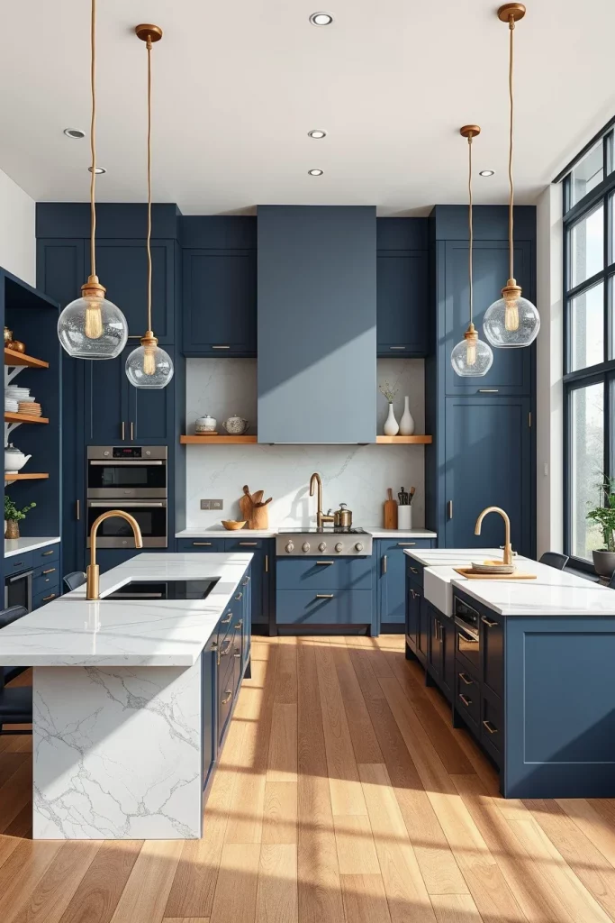54 Blue White Kitchen Layout Inspiration Ideas For A Stylish And Timeless Home