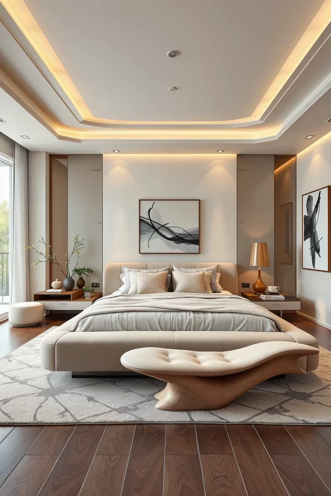 58 Sculptural And Artistic Modern Bedroom Ideas For A Creative Luxury Retreat