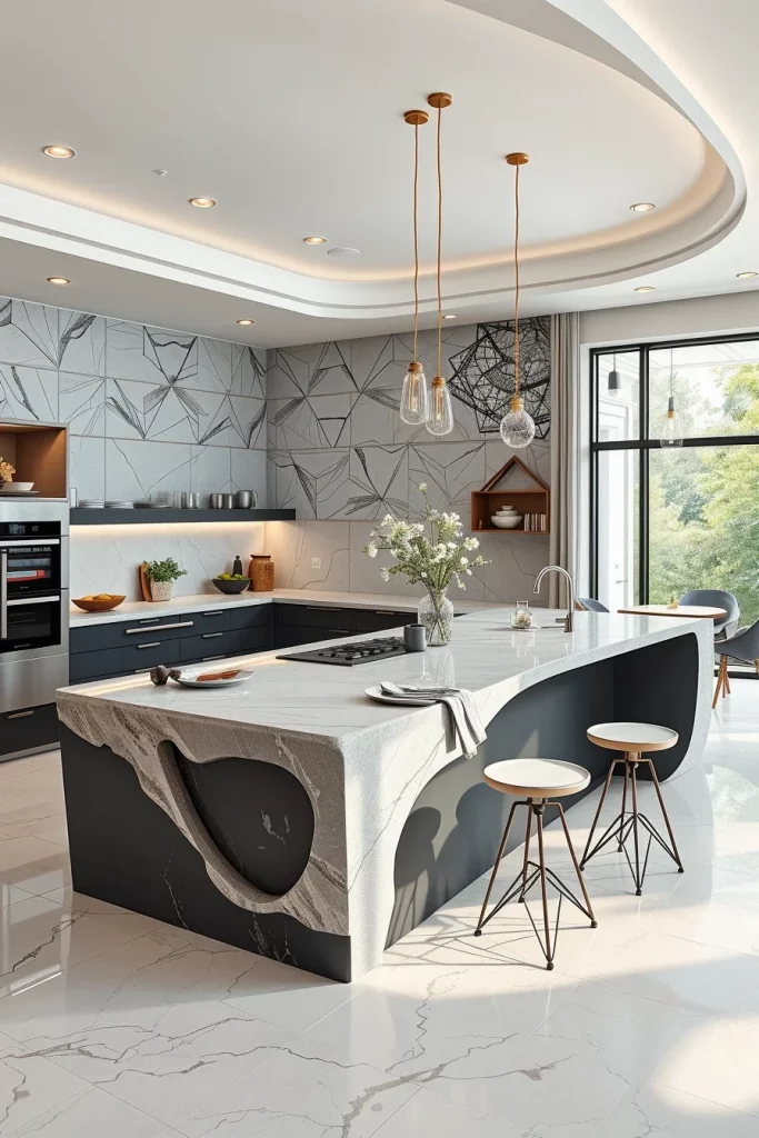 52 Sculptural And Artistic Modern Kitchen Ideas To Transform Your Home