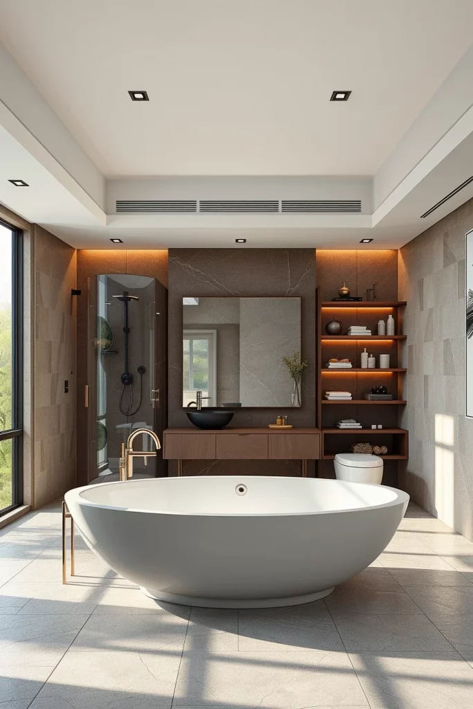 58 Sculptural And Artistic Modern Bathroom Ideas For A Gallery-Inspired Home