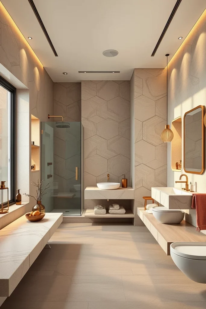 58 Japandi Bathroom Ideas To Create A Calm And Timeless Space