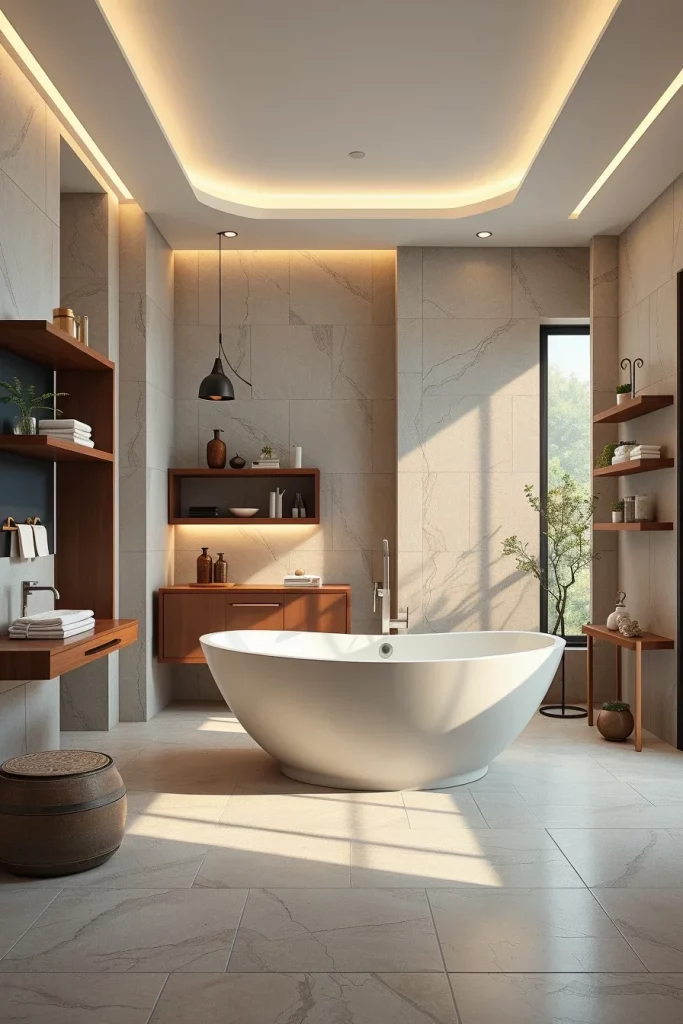 58 Sculptural And Artistic Modern Bathroom Ideas For A Gallery-Inspired Home