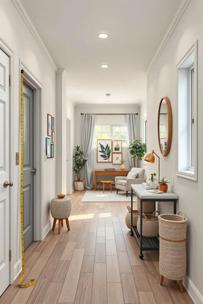 54 Small Hallway Makeover Ideas Budget That Transform Tiny Entryways