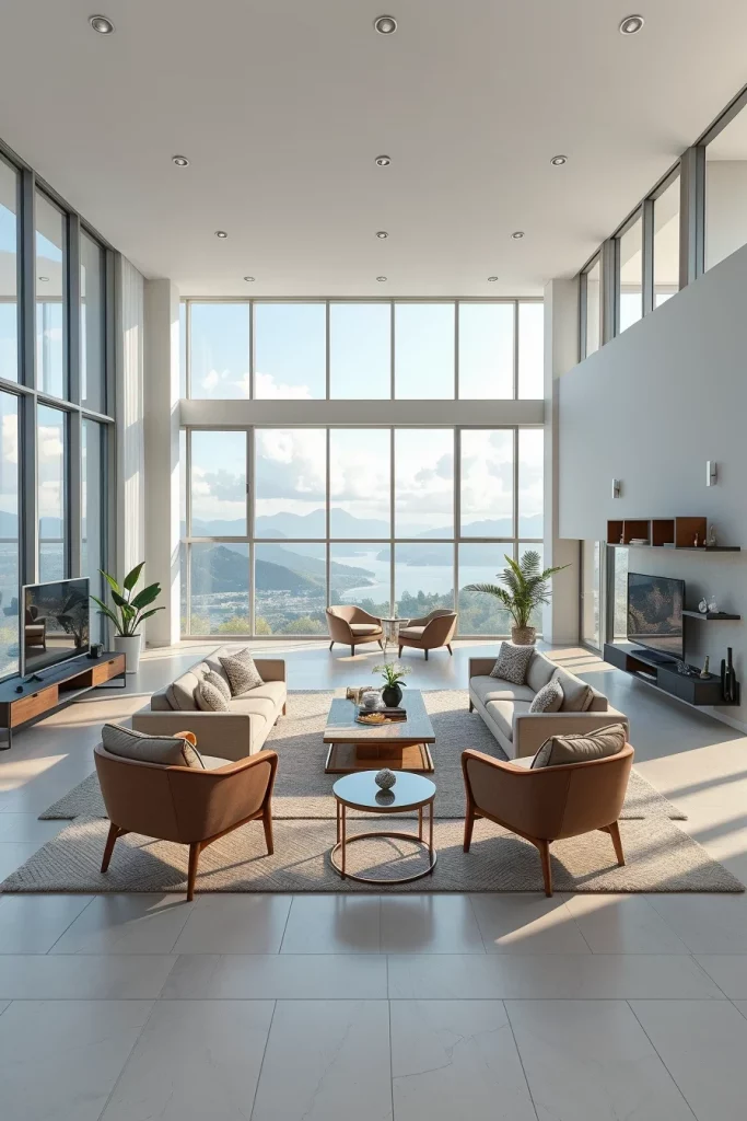 52 Floor-To-Ceiling Windows Living Room Ideas For A Bright And Modern Home