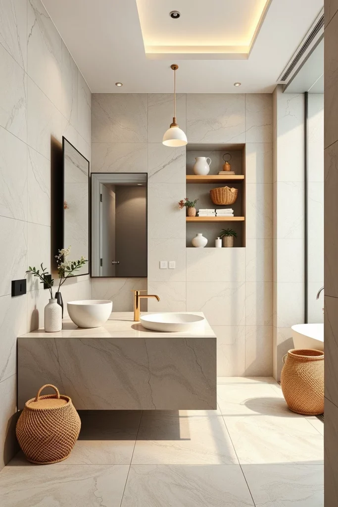 59 Textured Stone Bathroom Ideas For A Stylish And Timeless Space