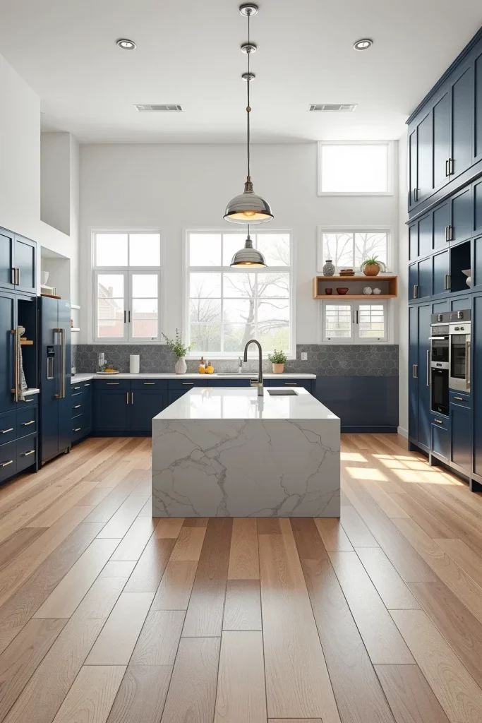 54 Blue White Kitchen Layout Inspiration Ideas For A Stylish And Timeless Home