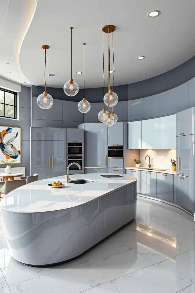 58 High Gloss Kitchen Ideas For A Sleek And Modern Home