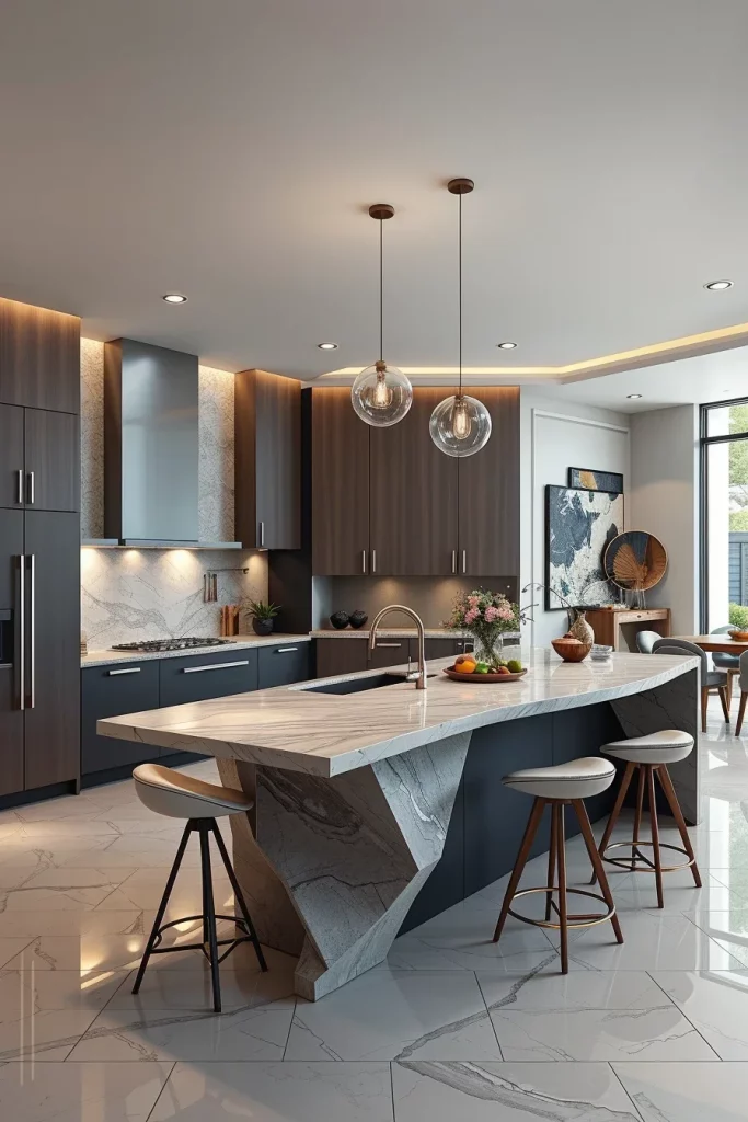 52 Sculptural And Artistic Modern Kitchen Ideas To Transform Your Home
