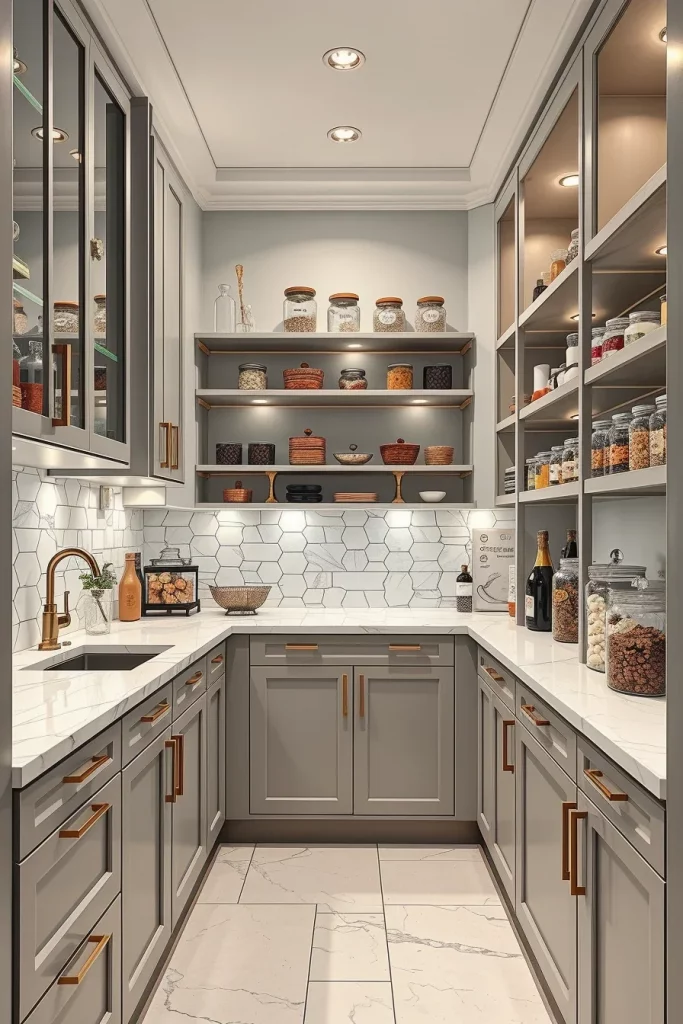 58 Modern Small Pantry Design Ideas To Maximize Style And Storage