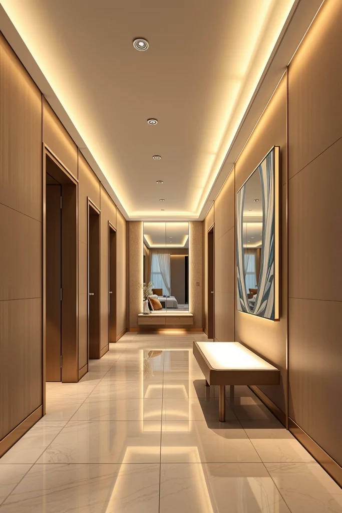 54 Minimalist Hallway Interior Design Ideas For A Stylish And Sculptural Entryway