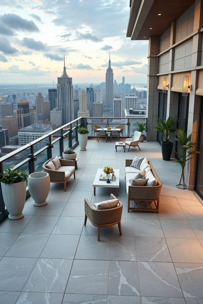 57 Luxury Penthouse Terrace Ideas For Elegant Outdoor Living