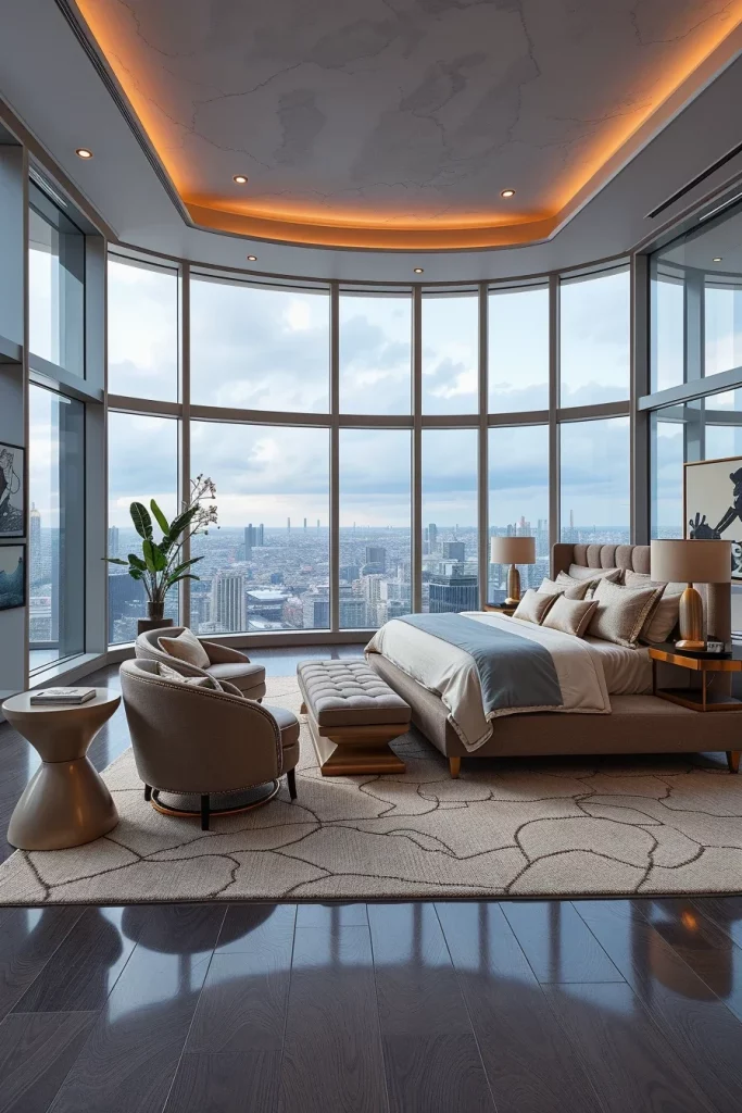59 Luxury Penthouse Bedroom Ideas For A Sophisticated And Elegant Retreat