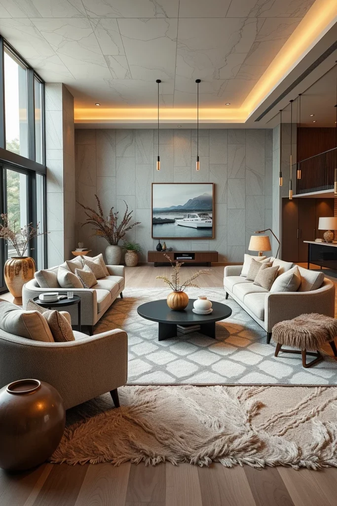 59 Textured Modern Living Room Ideas For A Stylish And Cozy Home