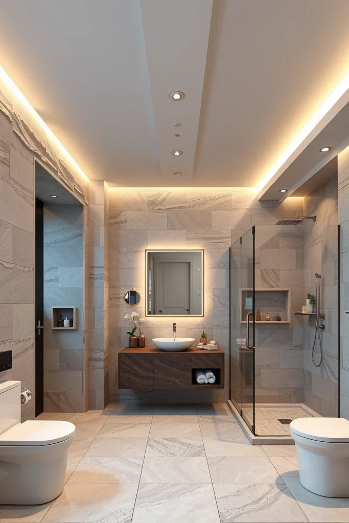 59 Textured Stone Bathroom Ideas For A Stylish And Timeless Space