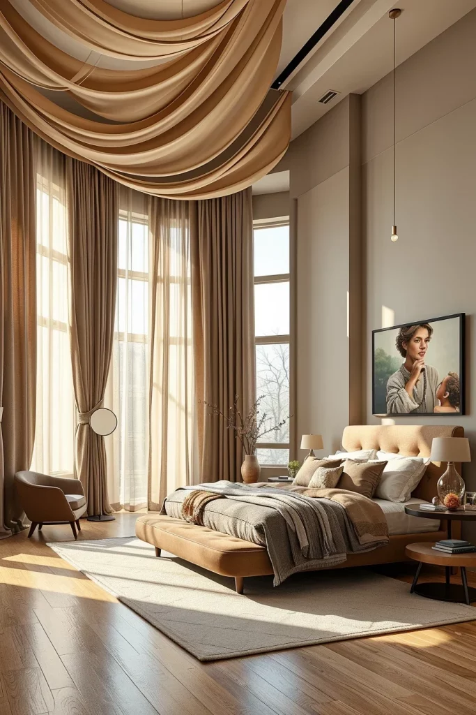 56 Earth-Tone Bedroom Design Ideas For A Cozy And Modern Retreat