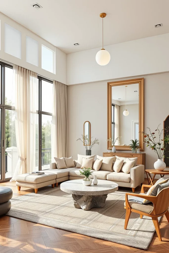 54 Neutral Living Room Decorating Ideas Inspiration