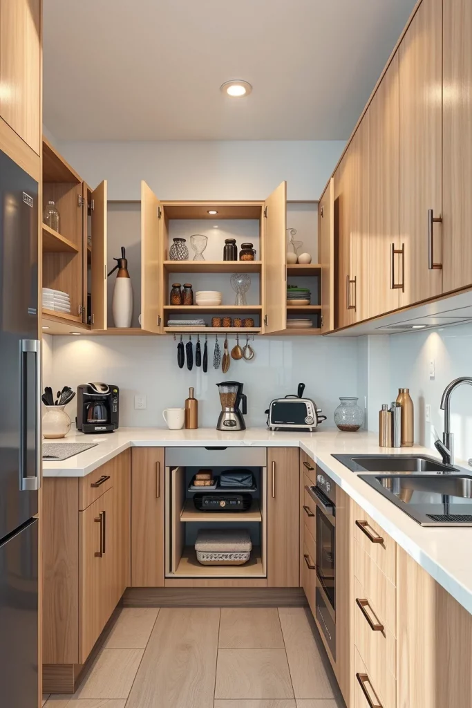 51 Small Kitchen Organization Ideas For Apartments That Maximize Every Inch Of Space