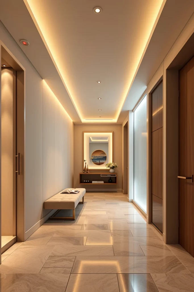 54 Minimalist Hallway Interior Design Ideas For A Stylish And Sculptural Entryway