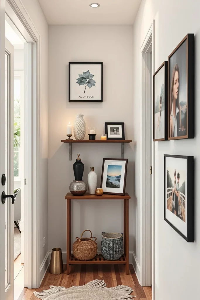 54 Small Hallway Makeover Ideas Budget That Transform Tiny Entryways