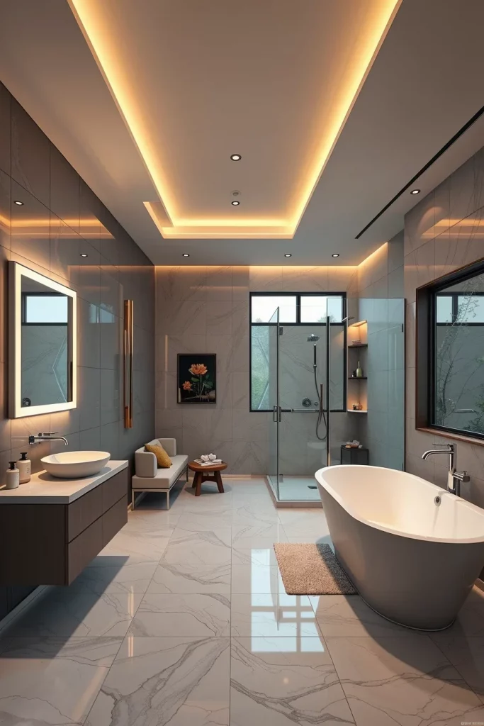 54 High-End Modern Bathroom Ideas For A Luxurious And Stylish Space