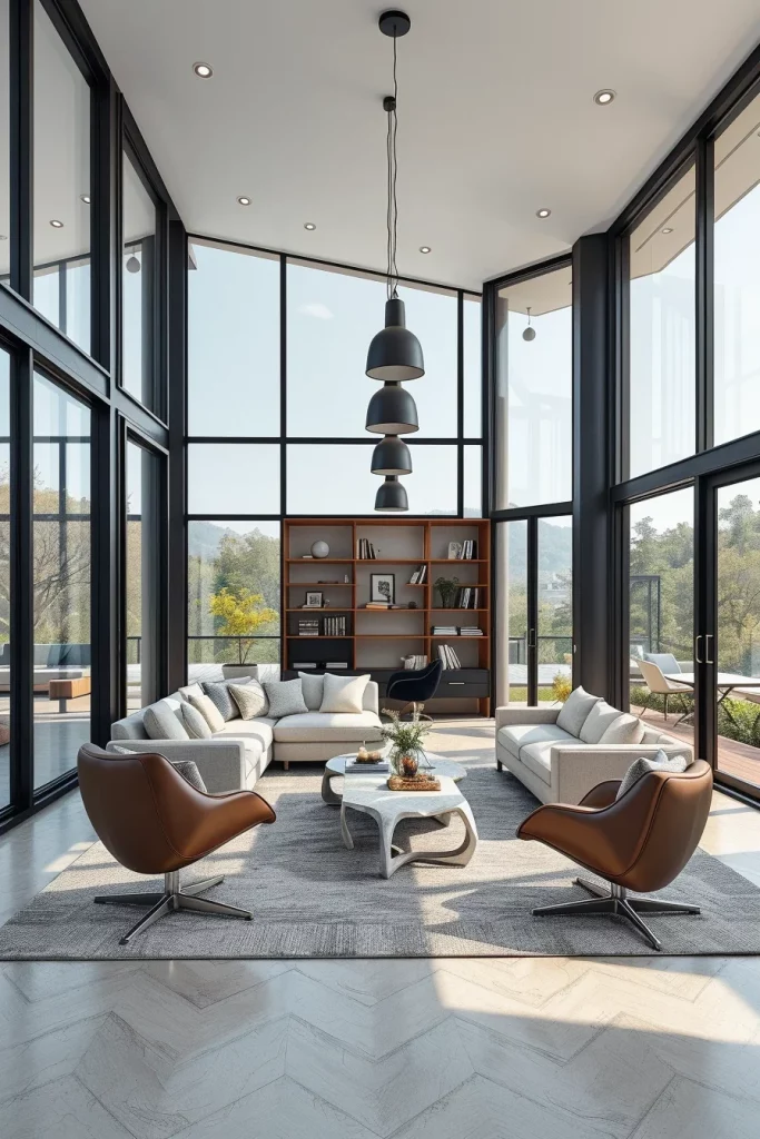 52 Floor-To-Ceiling Windows Living Room Ideas For A Bright And Modern Home
