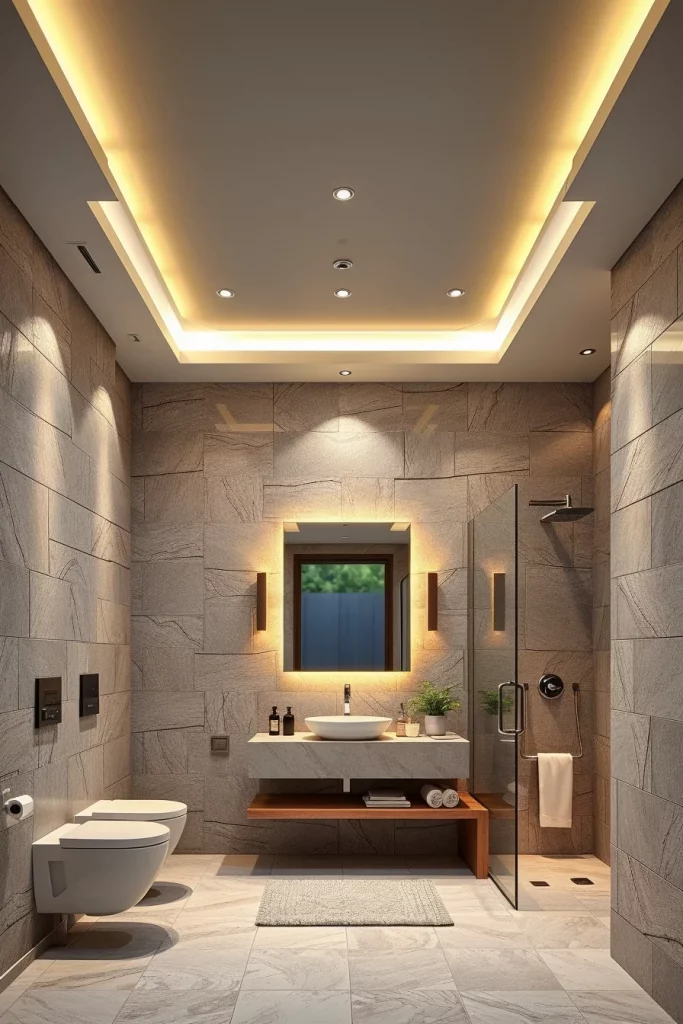 59 Textured Stone Bathroom Ideas For A Stylish And Timeless Space