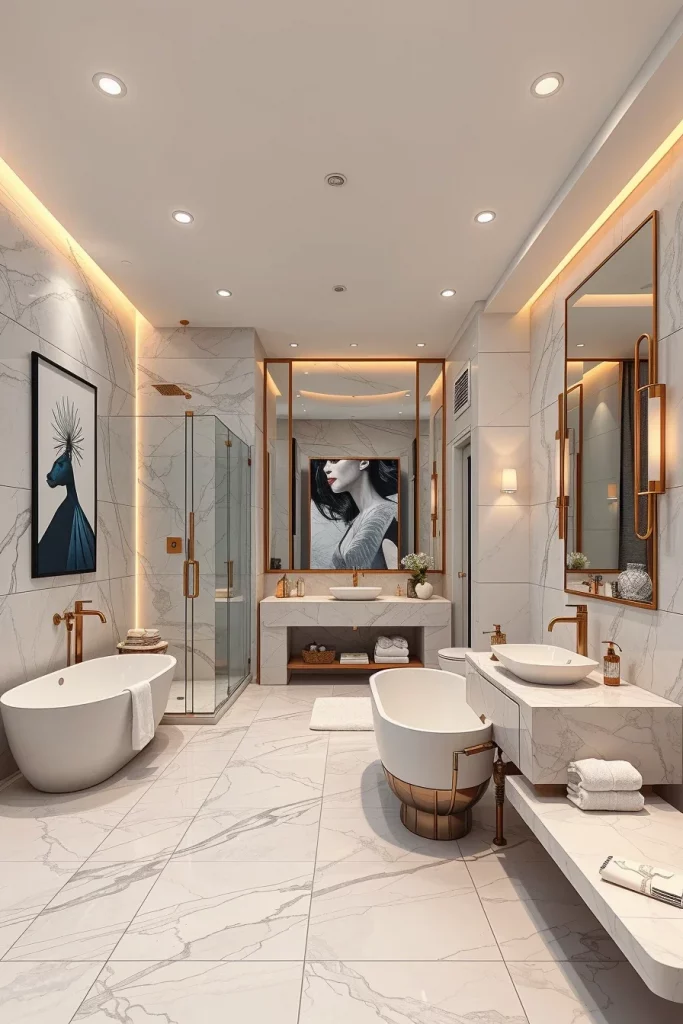 57 Luxury Bathroom Design Trends For A Stylish And Elegant Home