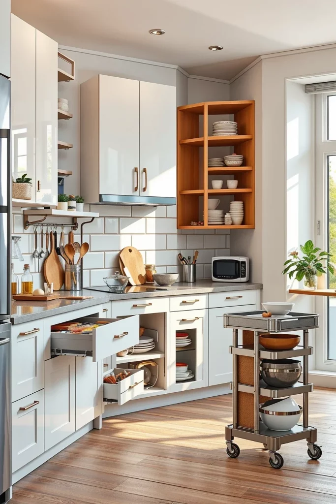 51 Small Kitchen Organization Ideas For Apartments That Maximize Every Inch Of Space