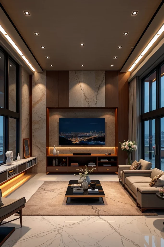 55 Luxury Penthouse Living Room Ideas For Sophisticated Modern Interiors