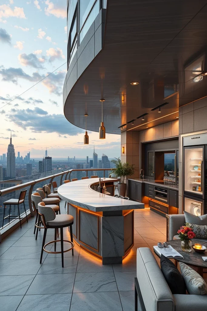 57 Luxury Penthouse Terrace Ideas For Elegant Outdoor Living