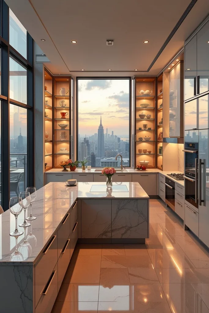 55 Luxury Penthouse Kitchen Ideas For A Sophisticated Modern Home