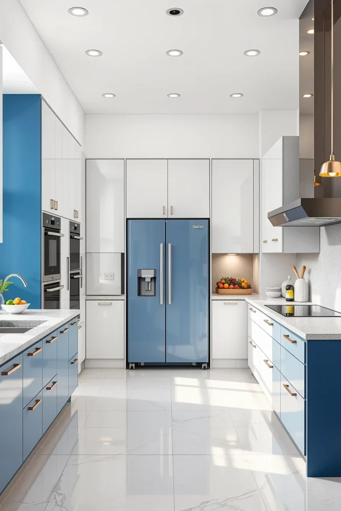 54 Blue White Kitchen Layout Inspiration Ideas For A Stylish And Timeless Home