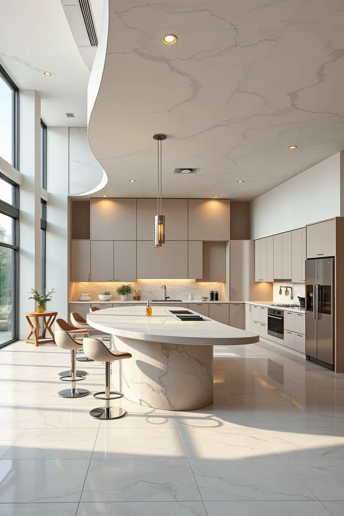 56 Sculptural Kitchen Ideas For A Modern Artistic Home