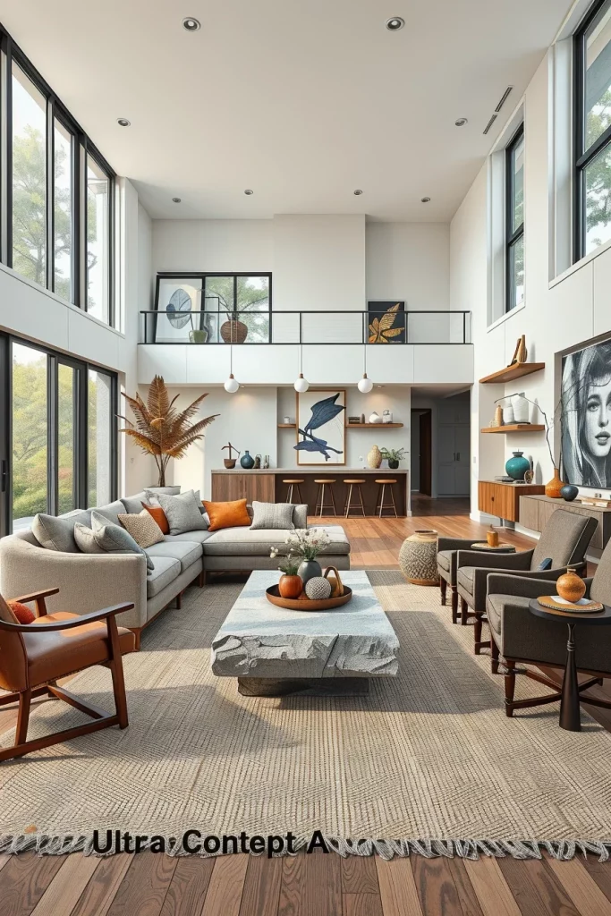 56 Open Concept Living Room Ideas For A Stylish And Spacious Home