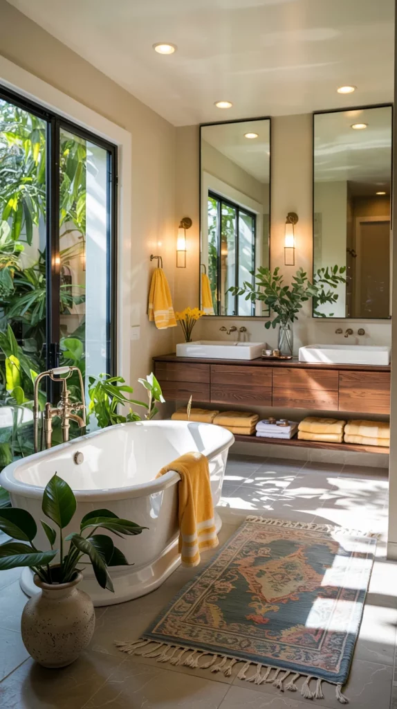 60 Yellow Bathroom Decor Styling Ideas To Brighten Your Bathroom With Style