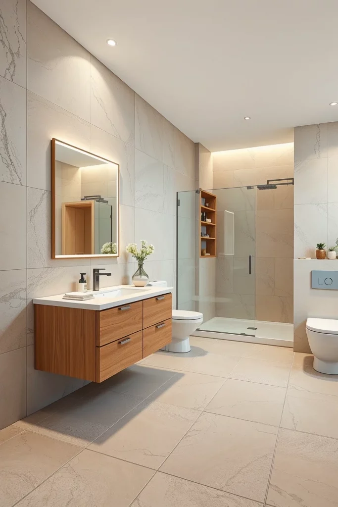 54 Simple Bathroom Design Ideas For A Stylish And Functional Space